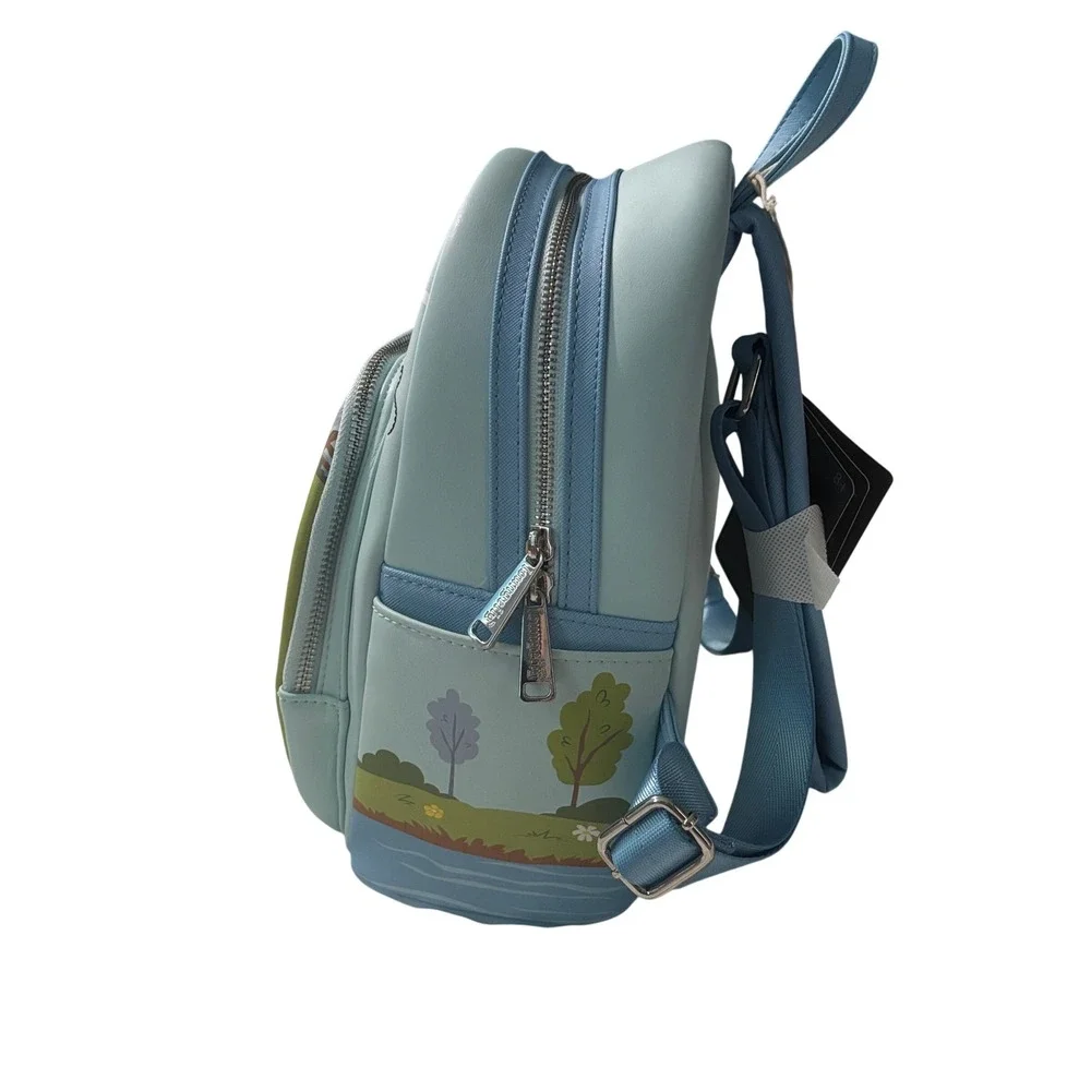 Loungefly Disney Winnie the Pooh Friends Moveable Umbrella Mini Backpack NEW